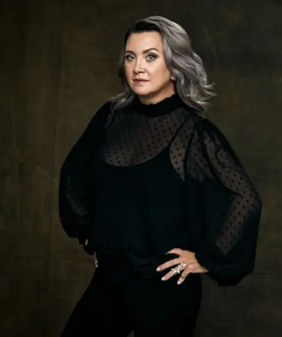 Kuva kirjailijasta Camilla Läckberg