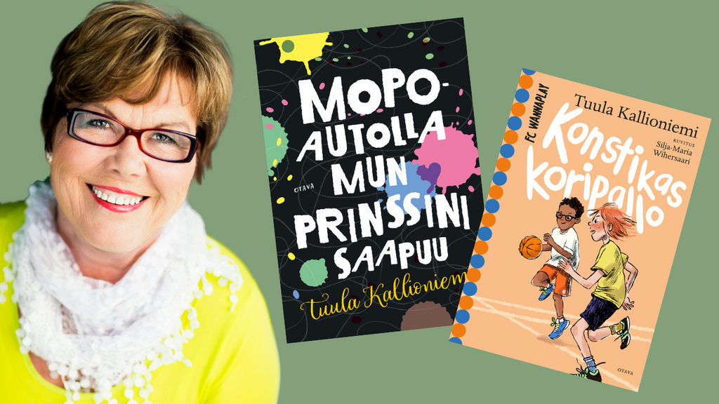 Kuudella vuosikymmenellä kirjoja julkaissut Tuula Kallioniemi jatkaa nuorten tarkkaa kuvaustaan – Mopoautolla mun prinssini saapuu on tarina ystävyydestä ja perheen salaisuuksista