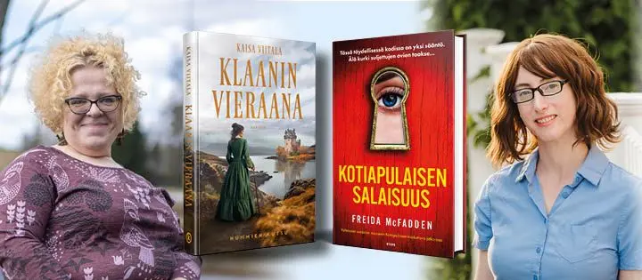Kaisa Viitala ja Freida McFadden voittivat Storytel-palkinnon